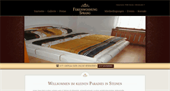 Desktop Screenshot of ferienwohnung-sprang.de