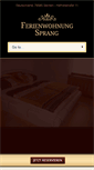 Mobile Screenshot of ferienwohnung-sprang.de